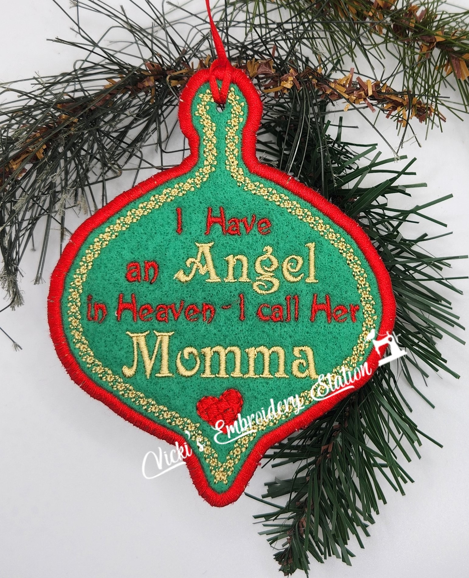 Angel In Heaven Ornament Momma