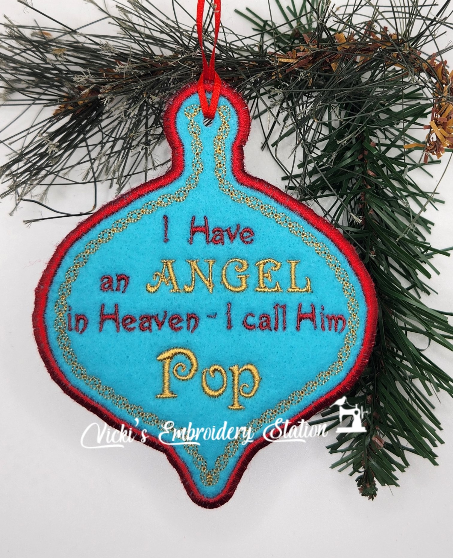 Angel In Heaven Ornament Pop