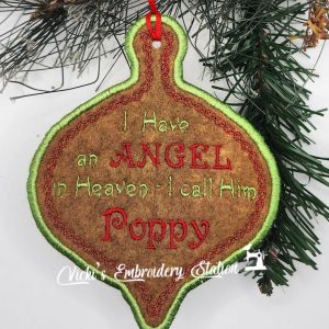 Angel In Heaven Ornament Poppy