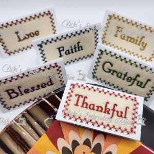 Thanksgiving Gratitude Place Cards