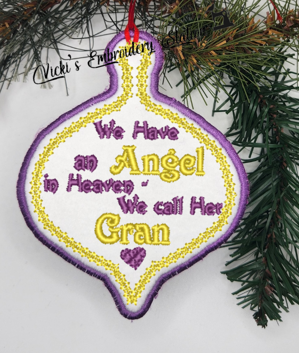 Angel In Heaven Ornament Gran - Image 2