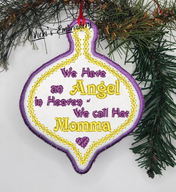 Angel In Heaven Ornament Momma - Image 2