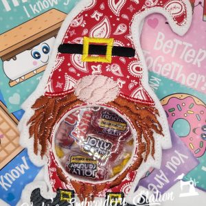 Gnome Valentine Candy Holder W/Boots