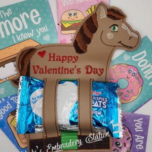Valentine Horse Candy Holder