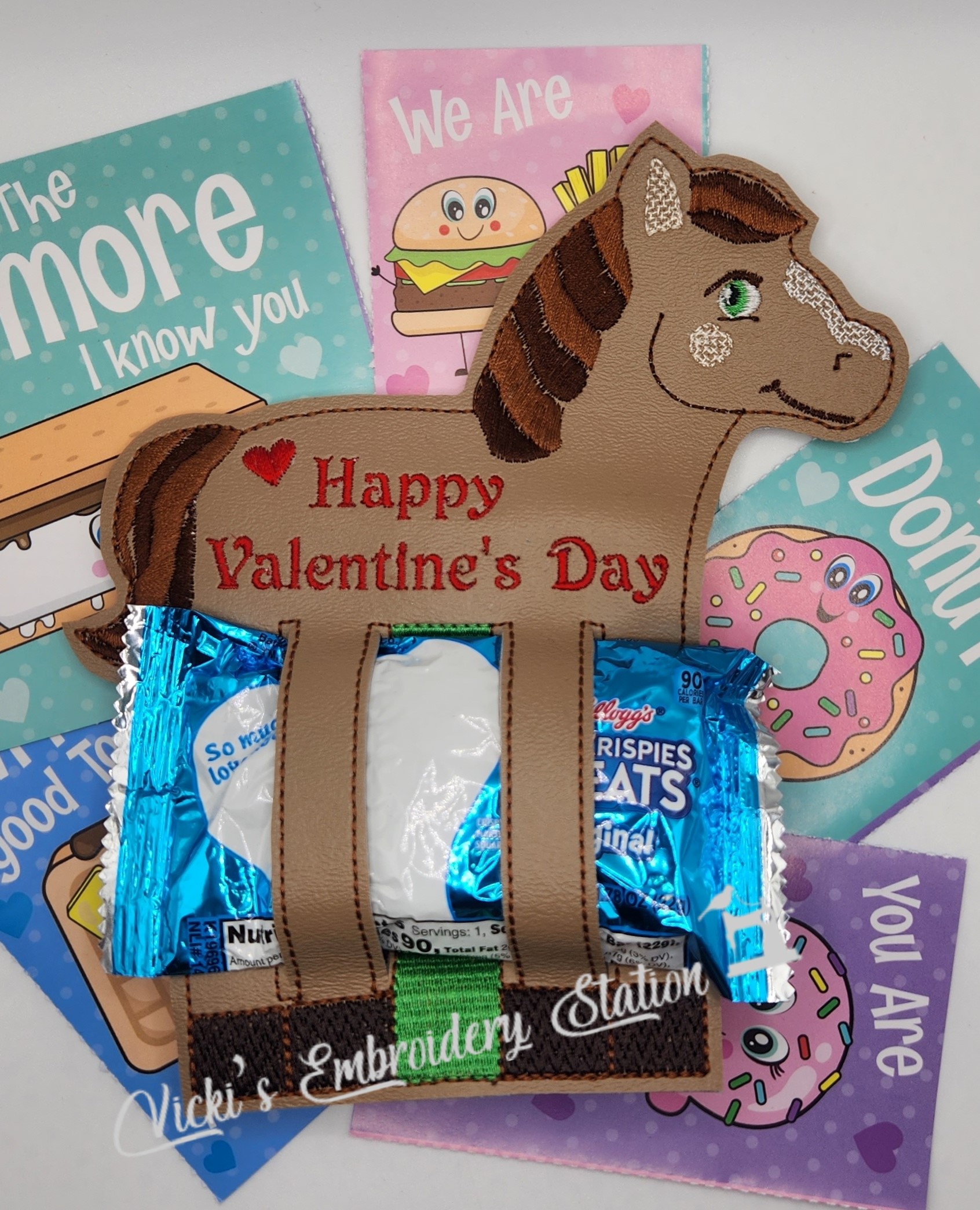 Valentine Horse Candy Holder