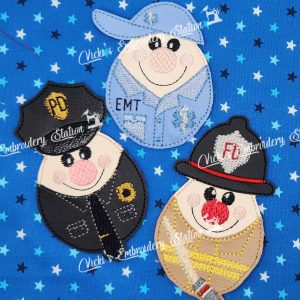 1st Responders Magnets Ornaments Bundle