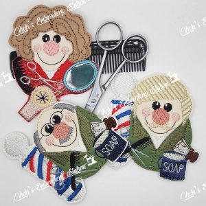 Hair Stylist Magnet Ornament Bundle
