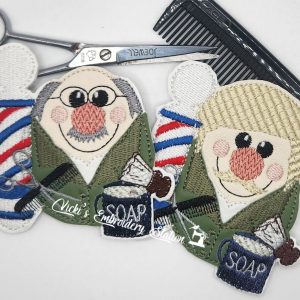 Barber Magnet Ornament