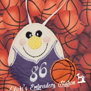 Basketball Player Magnet Ornament