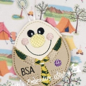 Boy Scout w/Scarf Magnet Ornament