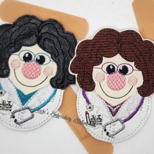 Doctor Magnet Ornament (Female)