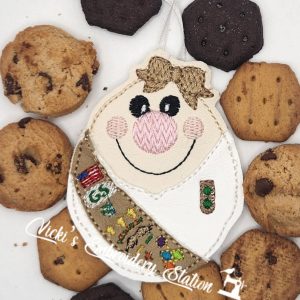 Girl Scout Cadette Magnet Ornament