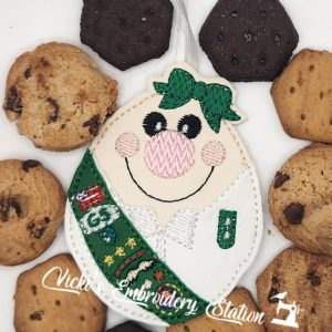 Girl Scout Junior Magnet Ornament