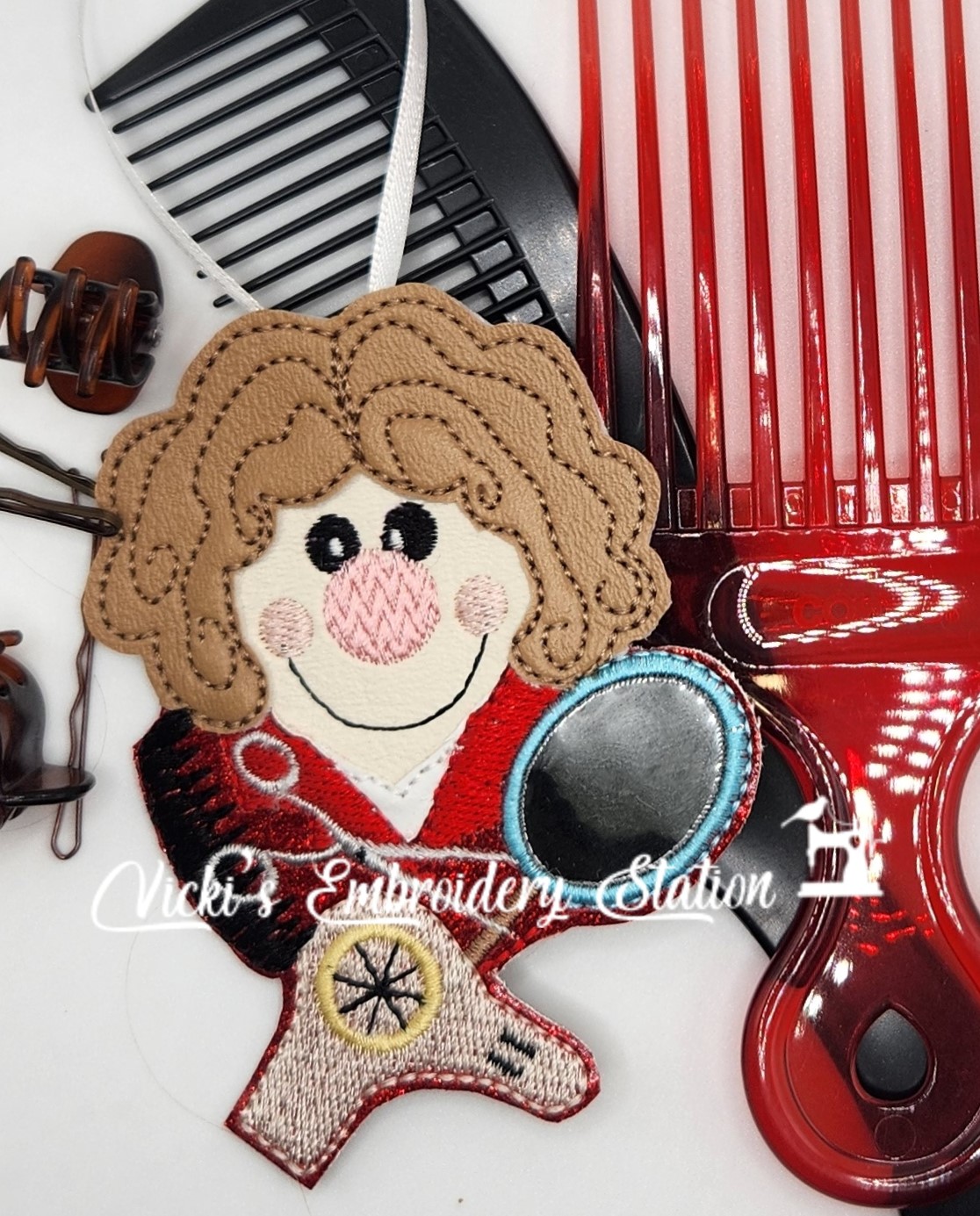 Hairdresser Magnet Ornament