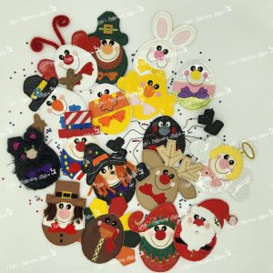 Holiday Magnet Ornament Bundle