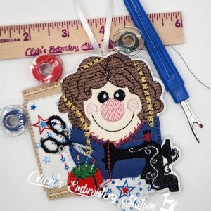 Seamstress Magnet Ornament