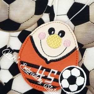 Soccer Player Magnet Ornament