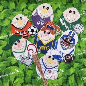 Sports Magnet Ornament Bundle