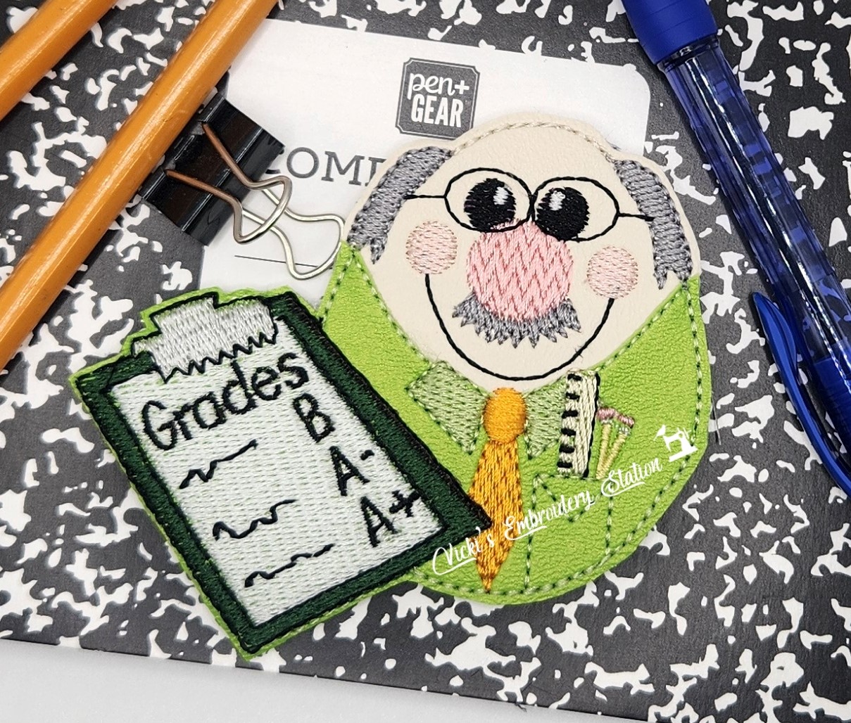 Teacher Magnet Ornament Male - Image 3