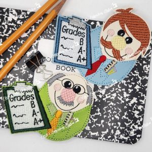 Teacher Magnet Ornament Male