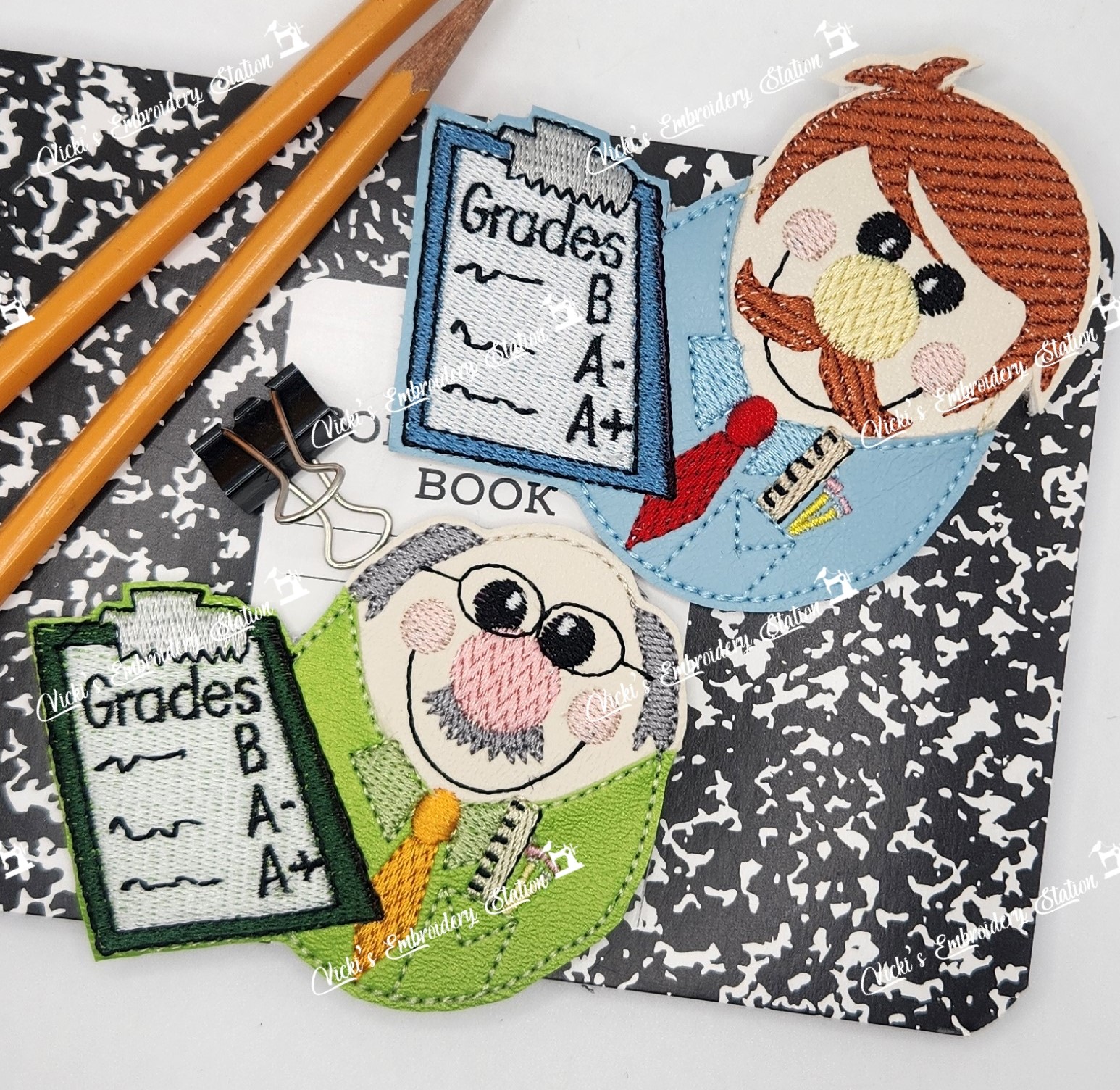 Teacher Magnet Ornament Male