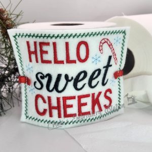 Hello Sweet Cheeks Toilet Paper Cover