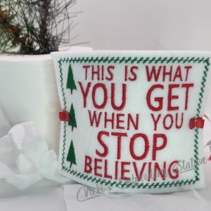 This Is What You Get When You Stop Believing Toilet Paper Cover