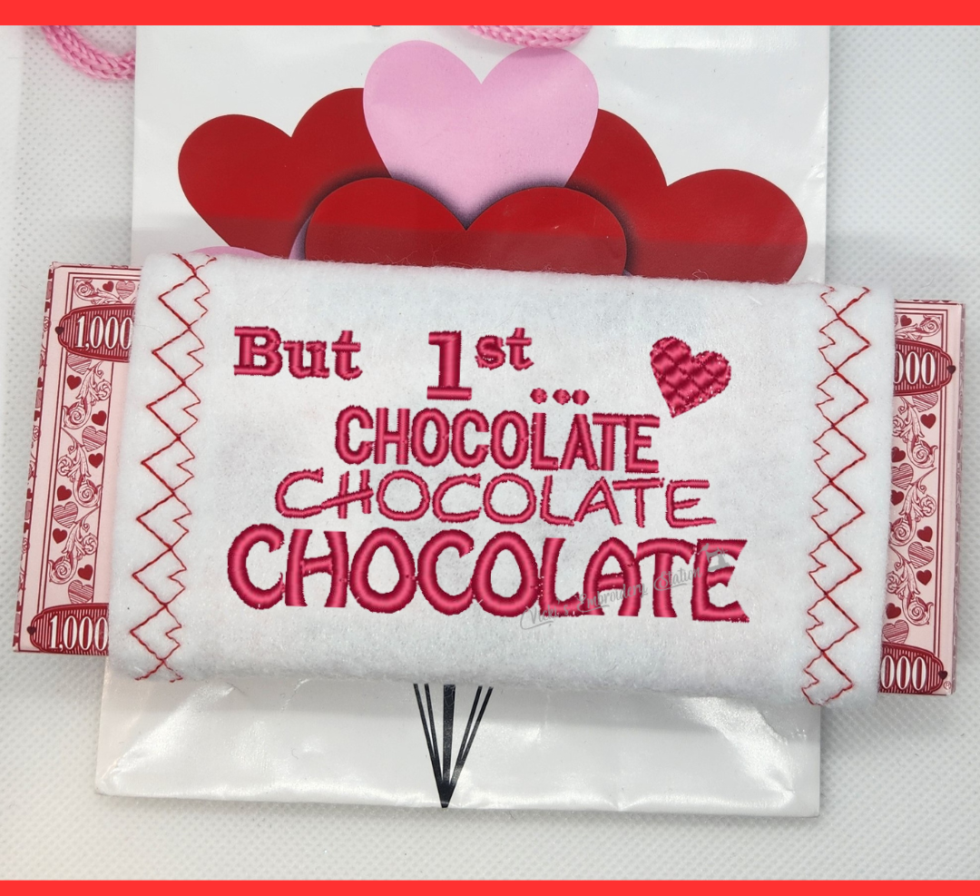 But 1st... CHOCOLATE Candy Bar Wrapper