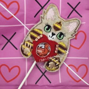 Cat Valentine Lollipop Holder