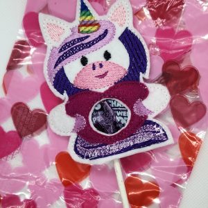 Unicorn Valentine Lollipop Holder