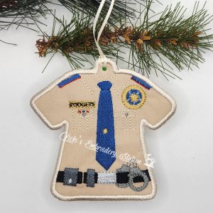 Texas State Trooper Ornament