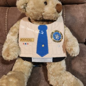 Texas State Trooper Baby Bib