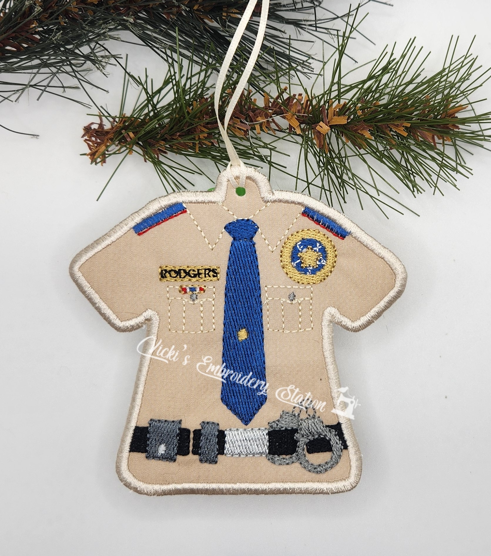 Texas State Trooper Ornament
