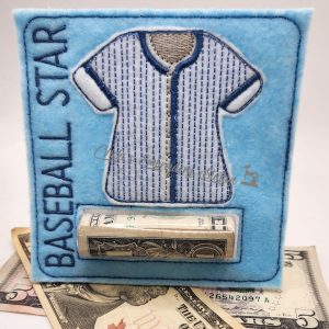 Baseball Star Money Holder