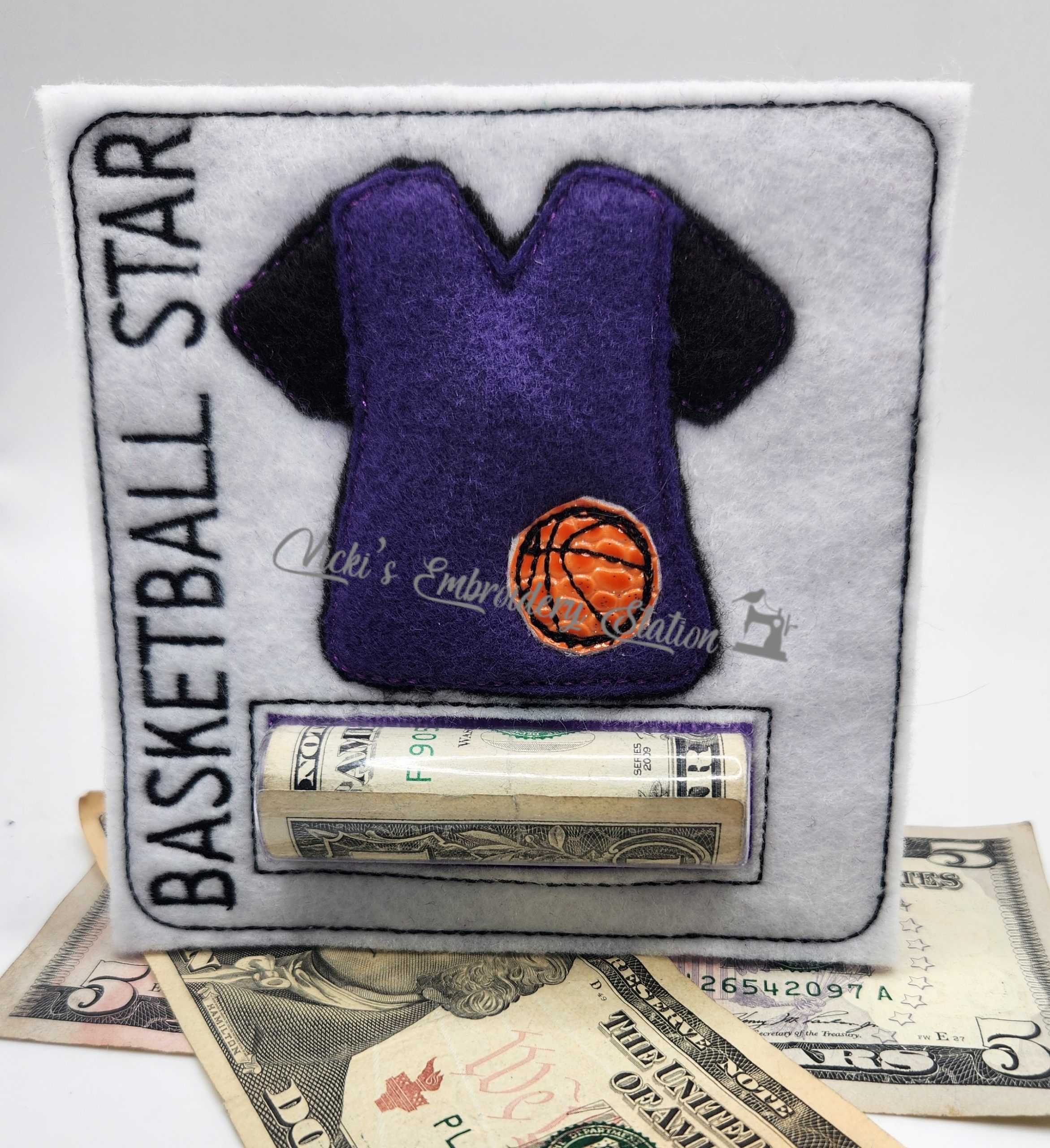 Basketball Star Money Holder