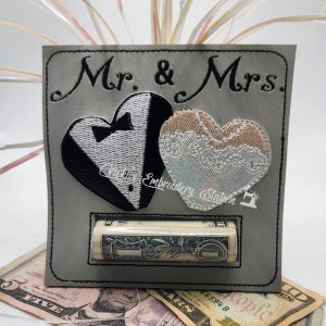 Mr. & Mrs. Wedding Money Holder