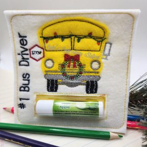 Bus Driver Christmas Money Holder