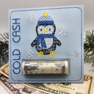 Cold Cash Penguin Money Holder