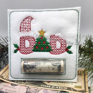 Dad Christmas Money Holder