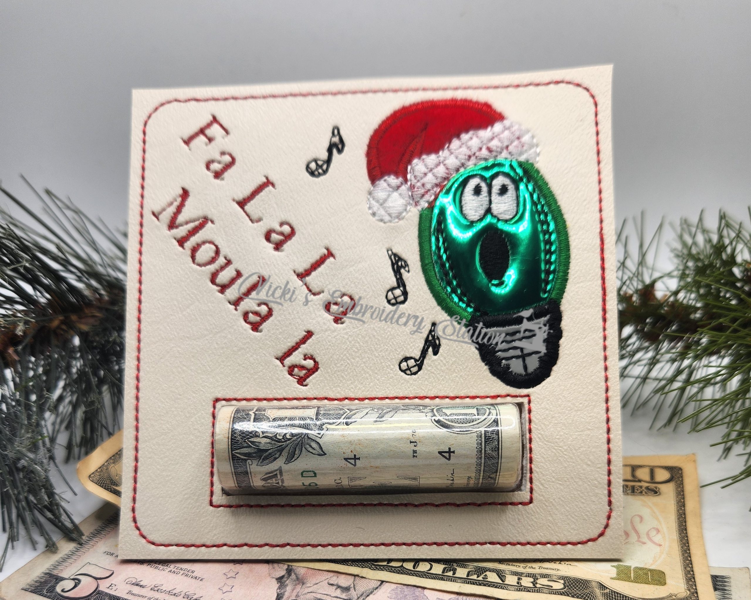 Fa La La La Moula La Money Holder