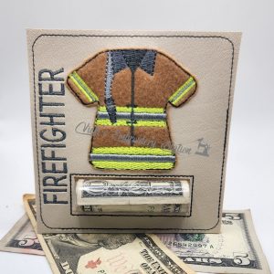 Firefighter Money Holder