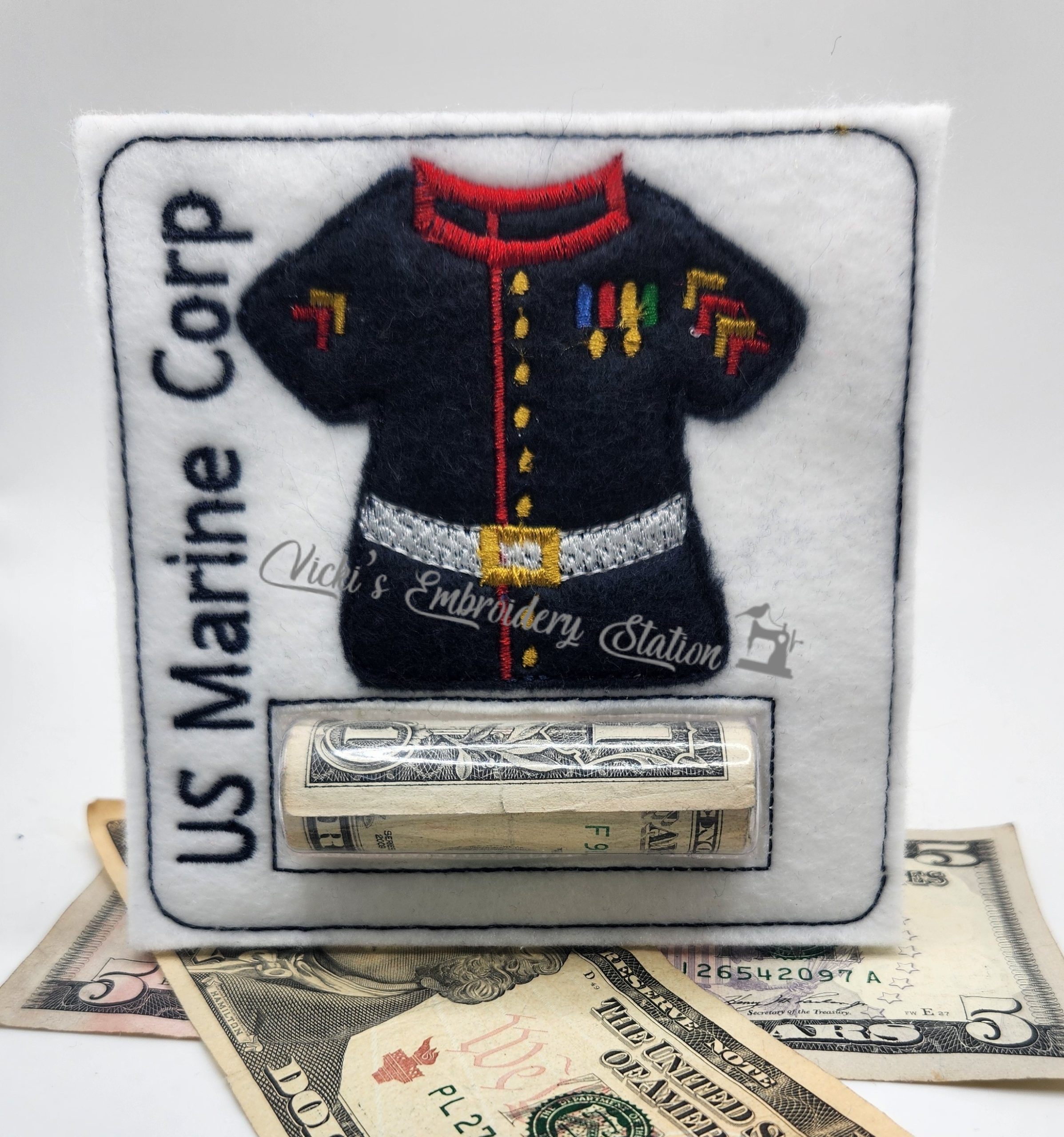 US Marines Money Holder