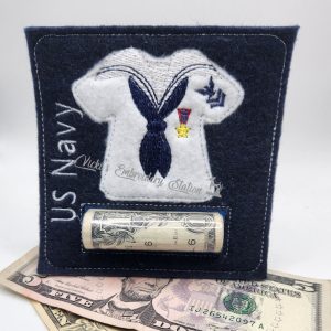 US Navy Money Holder