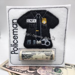 Policeman Money Holder