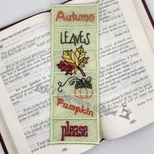 FSL Pumpkin Please Bookmark