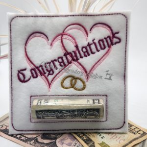 Congratulations Wedding Money Holder