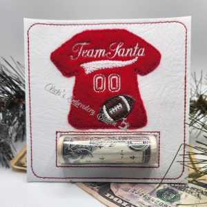 Team Santa Money Holder