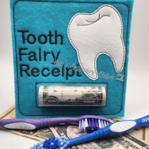 Tooth Fairy Receipt Money Holder