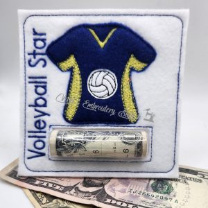 Volleyball Star Money Holder