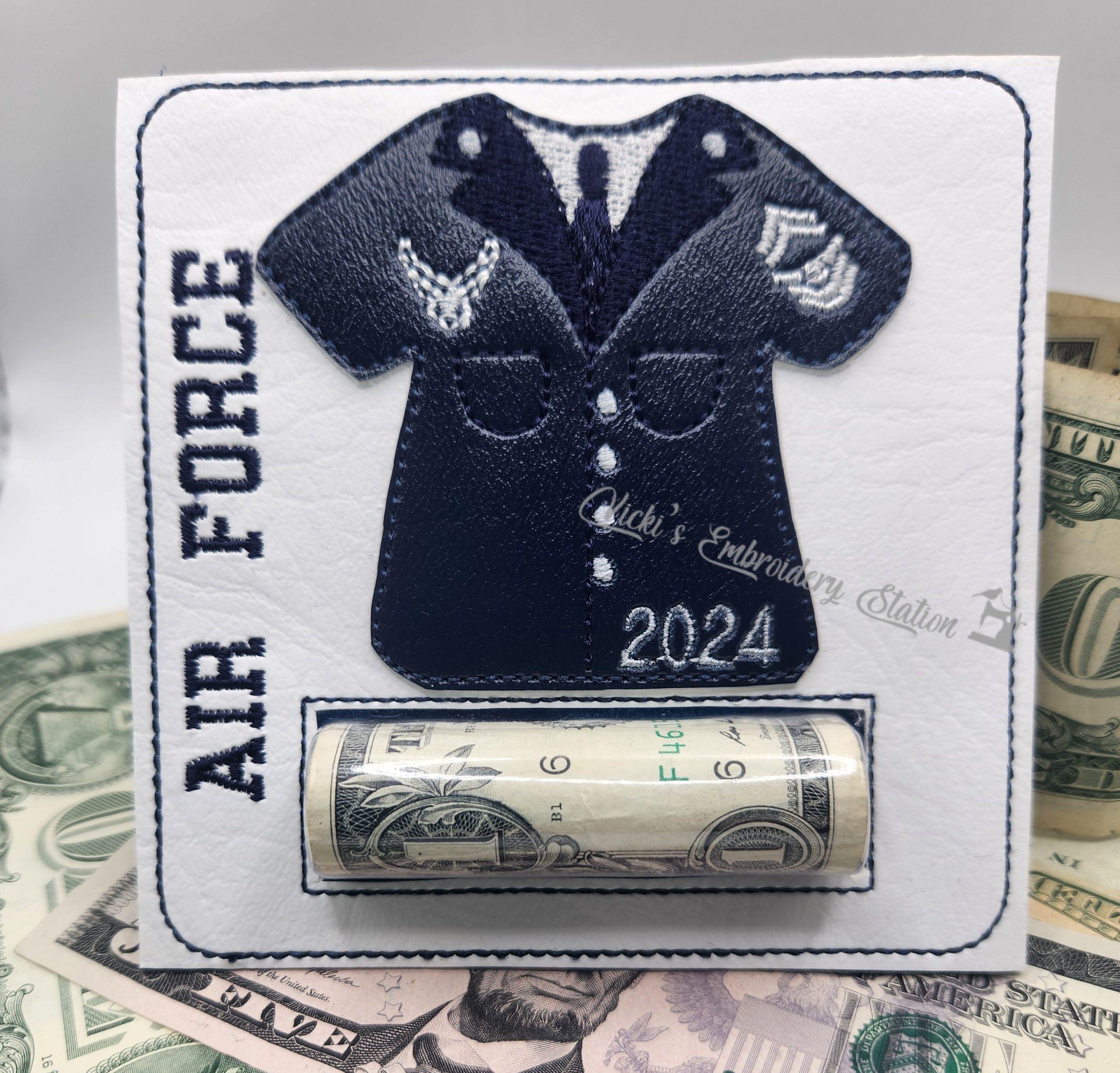 US Air Force Money Holder